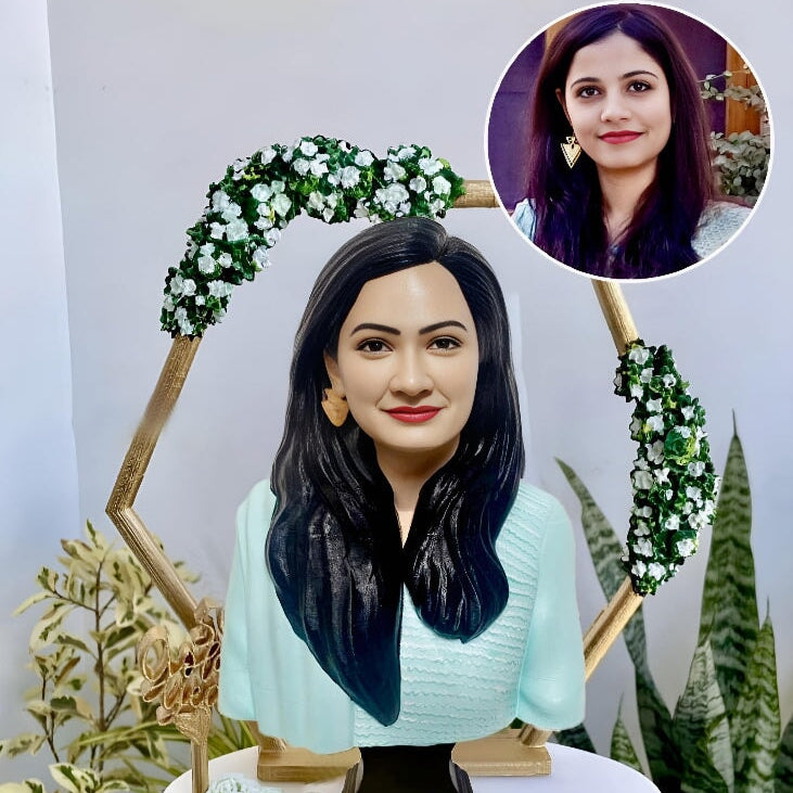 Solo Half Body Miniature Statue