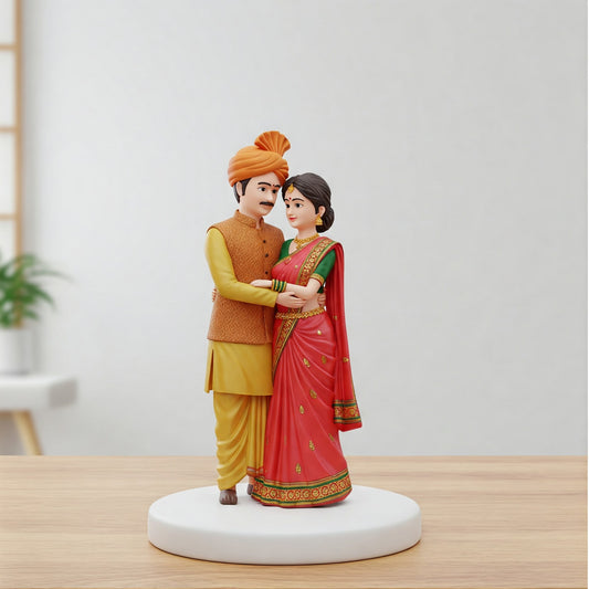 Couple Full Body Miniature Statue