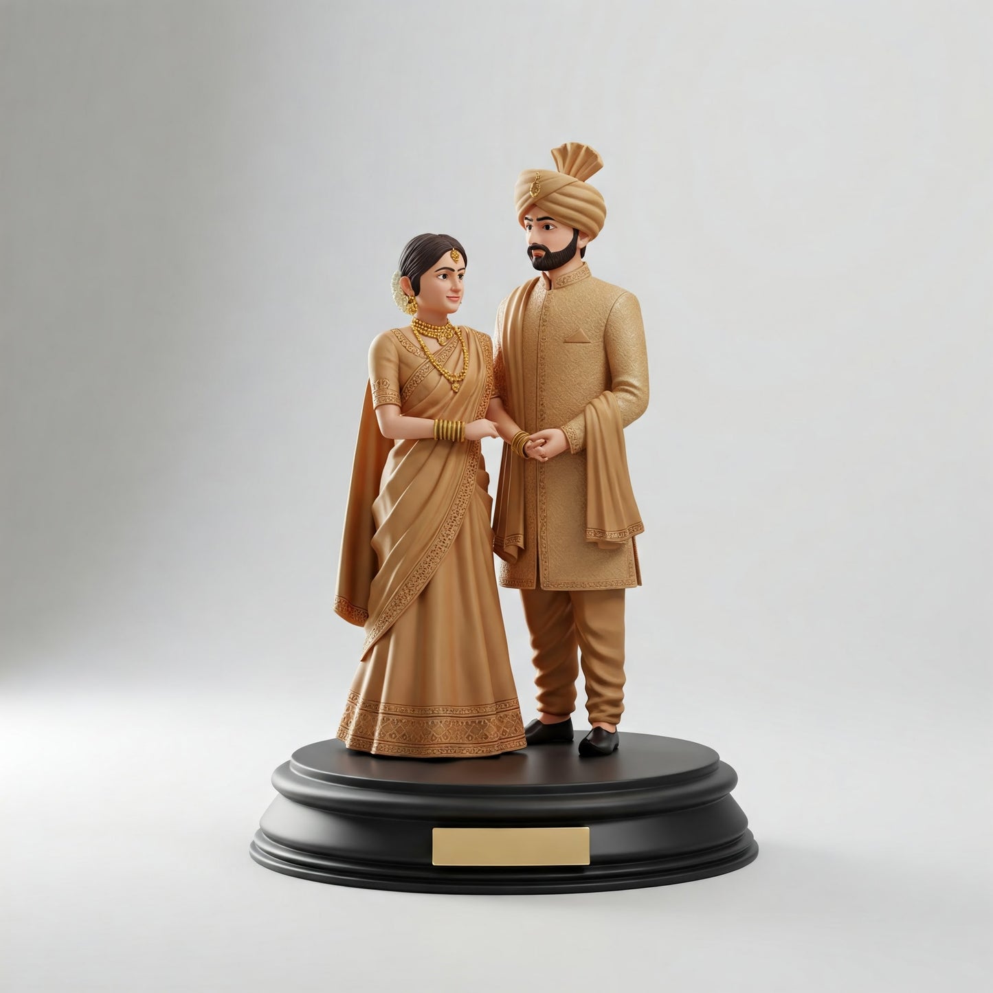 Couple Full Body Miniature Statue