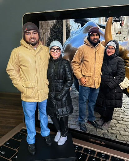 Couple Full Body Miniature Statue